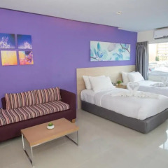 Отель Glow Central Pattaya Номер Делюкс фото 3