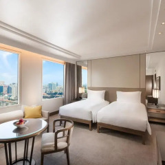 Отель Conrad Centennial Singapore 5* Номер Делюкс с различными типами кроватей