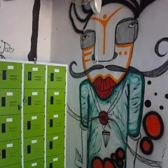 Moov Inn Garden Hostel Кровать в общем номере с двухъярусной кроватью фото 15