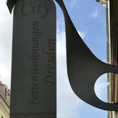 Отель Appartement Frauenkirche балкон