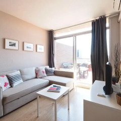 Отель Penthouse Sants Station Барселона комната для гостей фото 4