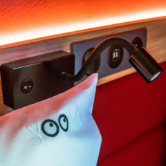 Отель Hôtel Yooma Urban Lodge 3* Стандартный семейный номер с различными типами кроватей фото 5