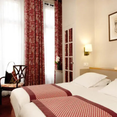 Отель Hôtel de Lutèce 3* Стандартный номер с различными типами кроватей фото 3