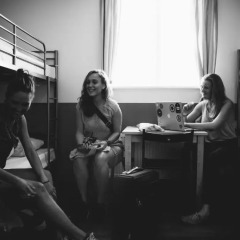 Copenhagen Downtown Hostel Кровать в общем номере фото 17