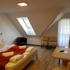 Отель Gasperin Bohinj 3* Стандартный семейный номер с двуспальной кроватью фото 4