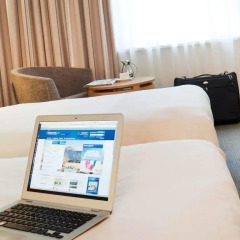 Отель Novotel Zurich Airport Messe 4* Улучшенный номер с 2 отдельными кроватями