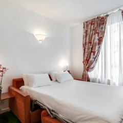 Отель Pavillon Courcelles Parc Monceau 3* Номер Бизнес с различными типами кроватей фото 3