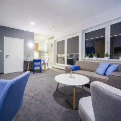 Апартаменты Mosquito Silesia Apartments Катовице комната для гостей фото 5
