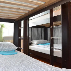 Like Hostel Tula Кровать в общем номере с двухъярусной кроватью фото 17