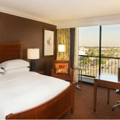 Отель Hilton Orange County/Costa Mesa 3* Стандартный номер с различными типами кроватей фото 2