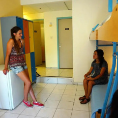 Abraham Hostel Jerusalem Кровать в женском общем номере фото 2