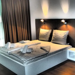 Отель Domapartment Cologne City-Domblick 3* Студия Делюкс с различными типами кроватей фото 8