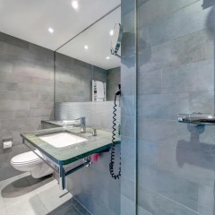 Отель Hilton Garden Inn Stuttgart Neckar Park 3* Стандартный номер с различными типами кроватей фото 2