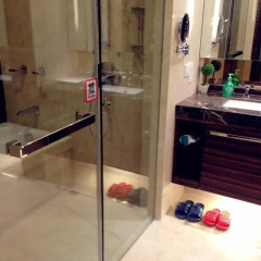 Отель Guangzhou HipHop Apartment Poly World Trade Branch Китай, Гуанчжоу - отзывы, цены и фото номеров - забронировать отель Guangzhou HipHop Apartment Poly World Trade Branch онлайн ванная