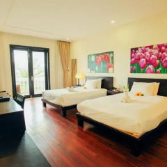 Отель Thanh Binh Riverside Hoi An 4* Номер Делюкс с 2 отдельными кроватями фото 15