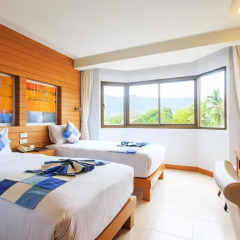 Chaweng Budget Hotel 3* Стандартный номер с различными типами кроватей фото 9