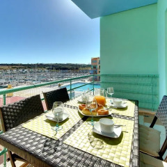 Отель Apartamentos da Marina балкон