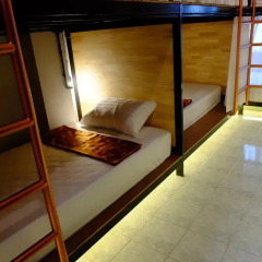 Sleep Owl Hostel Кровать в общем номере с двухъярусной кроватью фото 6