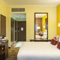 Coral Dubai Deira Hotel 4* Номер Делюкс с разными типами кроватей фото 4