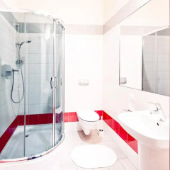 Отель Melody Hostel Польша, Познань - отзывы, цены и фото номеров - забронировать отель Melody Hostel онлайн ванная