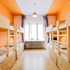 HomePlus Hostel Кровать в общем номере с двухъярусной кроватью фото 4