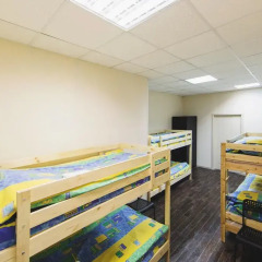 Мини-Отель Компас Кровать в общем номере с двухъярусной кроватью фото 12