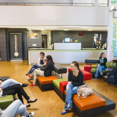 Hi Munich Park Youth Hostel Мюнхен фитнесс-зал фото 2