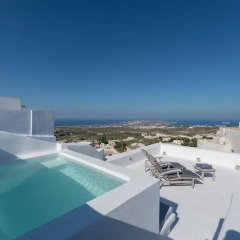 Отель Sensation Villa - by Senses Collection Греция, Остров Санторини - отзывы, цены и фото номеров - забронировать отель Sensation Villa - by Senses Collection онлайн бассейн фото 3