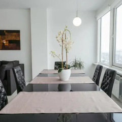 Апартаменты At Home Apartment комната для гостей фото 5
