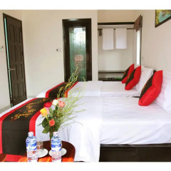 Отель Sunny Garden Homestay Стандартный номер с различными типами кроватей фото 10