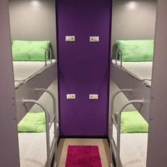 Art Hostel Bragino Кровать в общем номере с двухъярусной кроватью фото 7