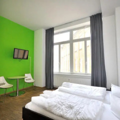 Five Elements Hostel Leipzig Стандартный номер с различными типами кроватей фото 4