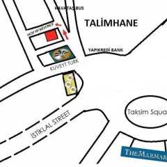 Отель Hot Residence Taksim Square Стамбул городской автобус
