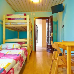 Happy Hostel Кровать в общем номере двухъярусные кровати фото 30