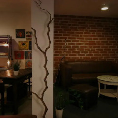 Pozitiv Hostel гостиничный бар
