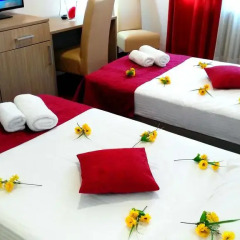 Hotel N 3* Номер категории Эконом с различными типами кроватей фото 13