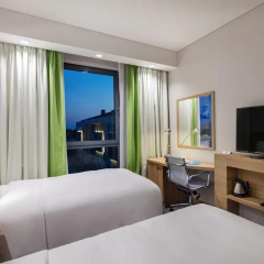 Отель Hampton by Hilton Istanbul Zeytinburnu 2* Стандартный номер с 2 отдельными кроватями фото 3