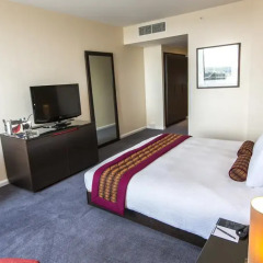 Отель Hilton London Canary Wharf 4* Представительский номер с различными типами кроватей фото 2