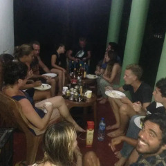 Hikka Train Hostel Хиккадува гостиничный бар