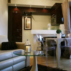 Отель Apartament Glamour II Косцелиско комната для гостей фото 3