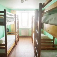 Хостел SunShine Кровать в мужском общем номере с двухъярусными кроватями фото 15