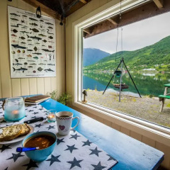 Отель Nesset Fjordcamping в номере