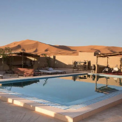Отель Auberge Sahara Garden Марокко, Мерзуга - отзывы, цены и фото номеров - забронировать отель Auberge Sahara Garden онлайн бассейн