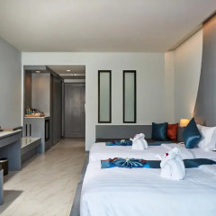 Отель Ananta Burin Resort 4* Улучшенный номер с различными типами кроватей фото 13