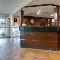 Отель Econo Lodge South Calgary Канада, Калгари - отзывы, цены и фото номеров - забронировать отель Econo Lodge South Calgary онлайн интерьер отеля фото 3