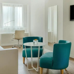 Отель NH Torino Centro 4* Стандартный номер с различными типами кроватей фото 5