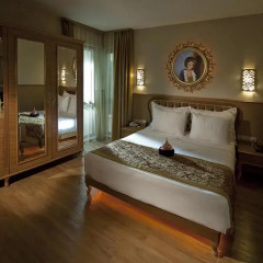 Отель Sultania 5* Номер Делюкс с двуспальной кроватью фото 11
