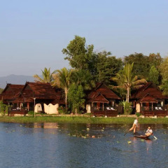 Отель Inle Princess Resort 3* Коттедж с различными типами кроватей фото 27