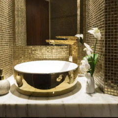 Отель Hôtel Opéra Richepanse Франция, Париж - 2 отзыва об отеле, цены и фото номеров - забронировать отель Hôtel Opéra Richepanse онлайн ванная