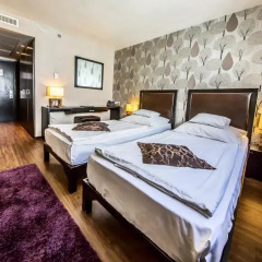 Boutique Hotel Budapest 4* Стандартный номер с двуспальной кроватью фото 9